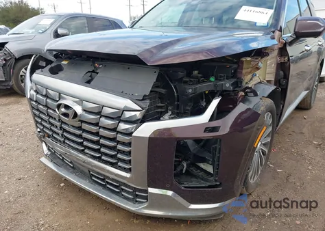 2025 Hyundai Palisade Calligraphy from USA, damaged, VIN KM8R7DGE2SU819823